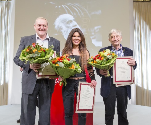 Lew Kopelew Preis 2015 Preisträger Ruslana Lyschytschko, Jewgeni Sacharow, Andrej Makarewitsch, Eduard Uspenskij