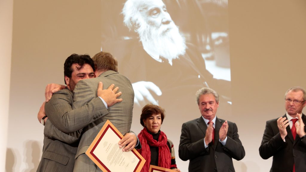 Lew Kopelew Preis 2013 Preisträger Syrische Friedensaktivisten (Ammar Zakaria, Abdul Kader und Suaad Tayeb)