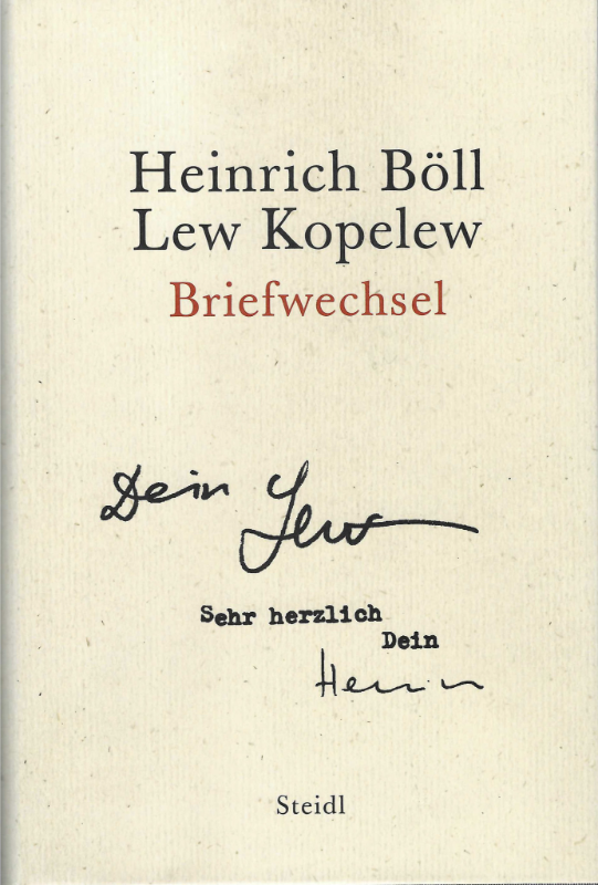 Buchcover Lew Kopelew  und Heinrich Böll - Briefwechsel