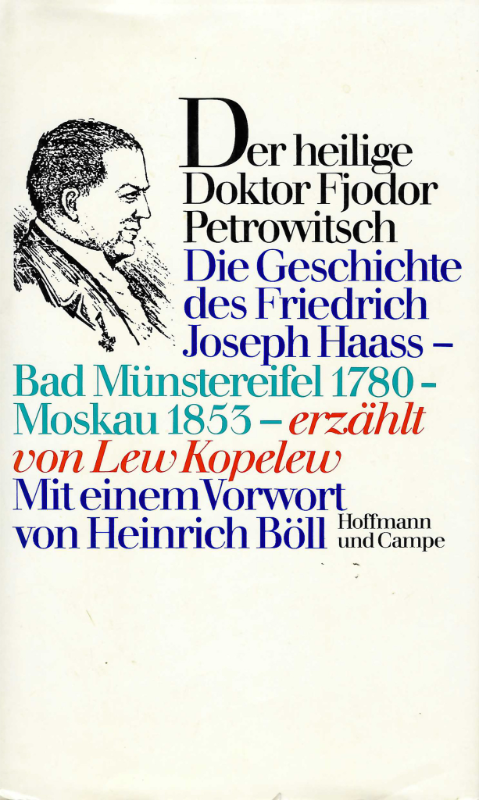 Buchcover Lew Kopelew  Der heilige Doktor 