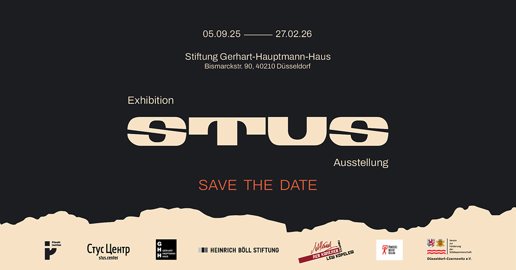 Plakat Stus Veranstaltung