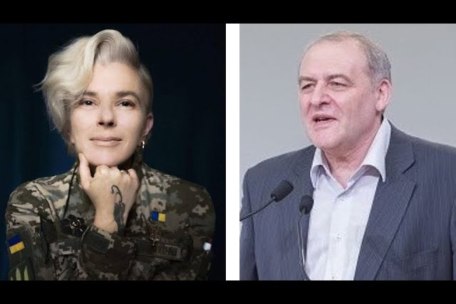 Portraits  Taira (Julia Pajewska) und Jewhen Zacharow 