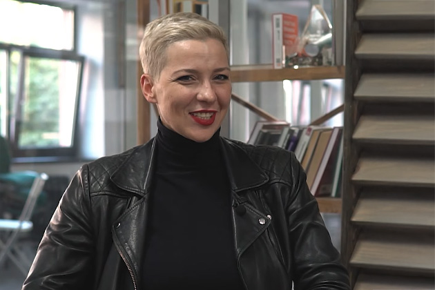 Portrait von Maria Kalesnikava